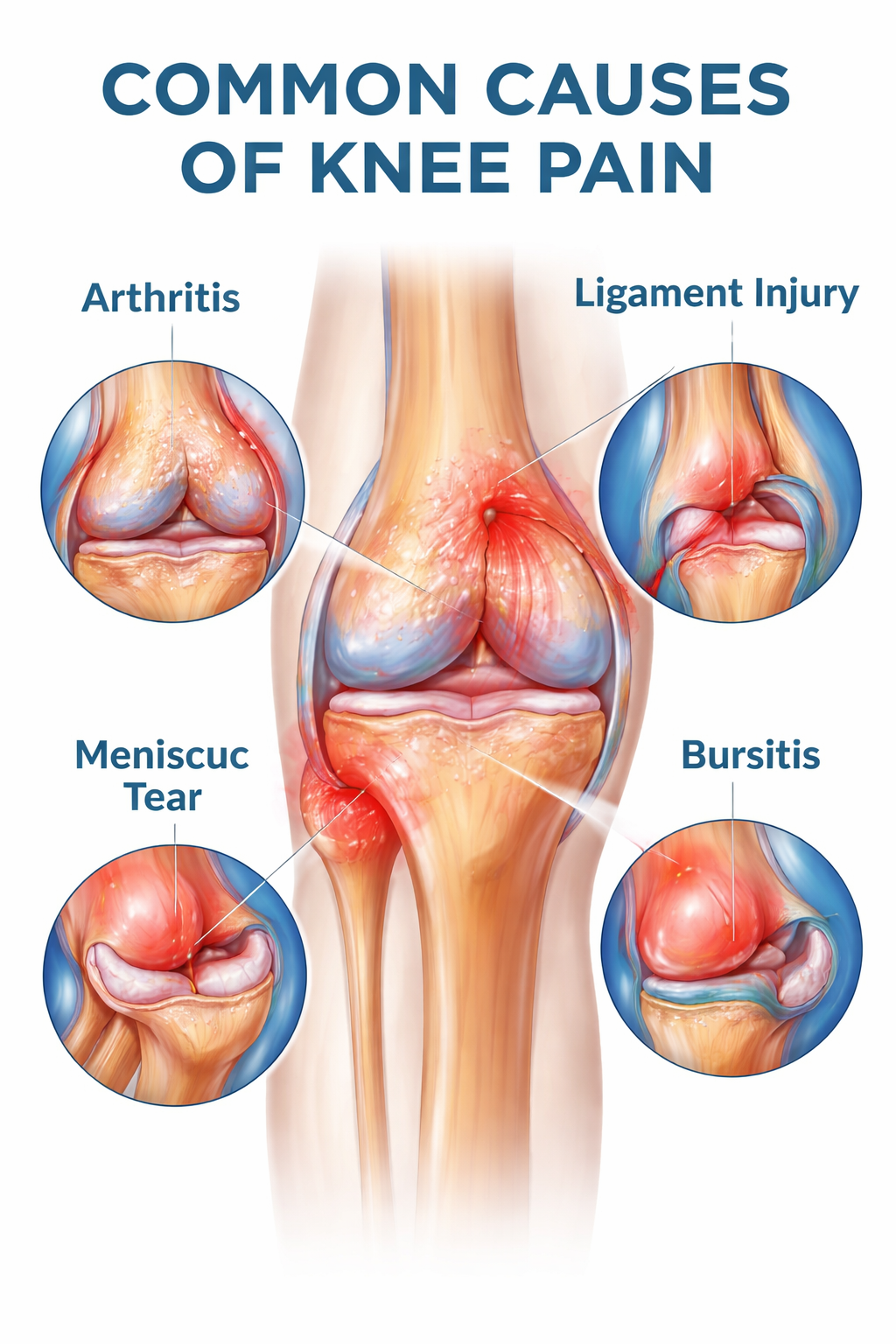 common causes of knee pain