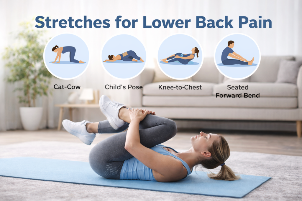 Stretches for lower back pain